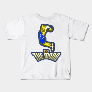 Golden State Warriors basketball Kids T-Shirt